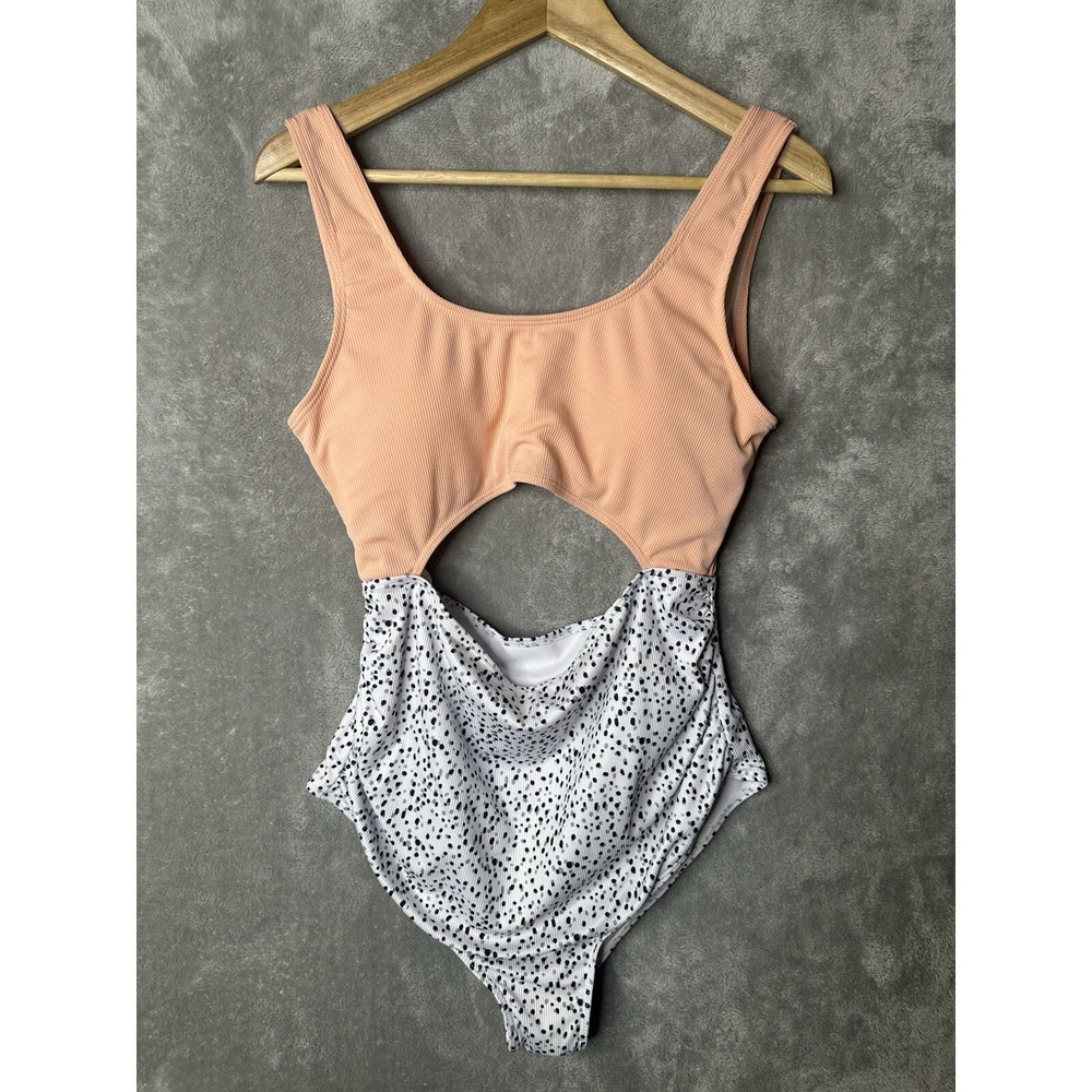 One‎ Piece Swimsuit Womens Large Peek-a-Boo Unbranded